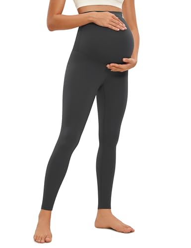 CRZ YOGA Womens Butterluxe Maternity Leggings Over The Belly 28 Workout Activewear Yoga Pregnancy Pants Buttery Soft 0 belly baby and beyond