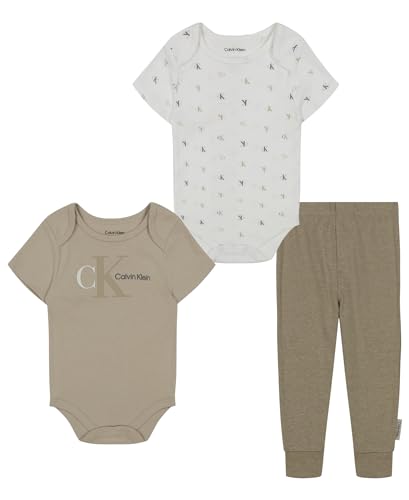 Calvin Klein baby girls 2 Bodysuits and Pant Set 0 belly baby and beyond