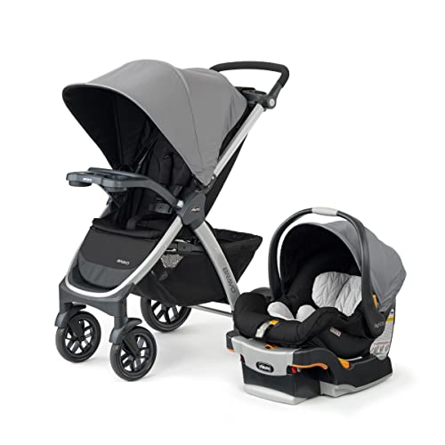 Chicco Bravo 3 in 1 Trio Travel System Quick Fold Stroller with KeyFit 30 Infant Car Seat and base CamdenBlack 0 belly baby and beyond