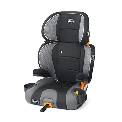 Chicco KidFit Adapt Plus 2 in 1 Belt Positioning Booster Car Seat Backless and High Back Booster Seat for Children Aged 4 Years and up and 40 100 lbs EmberBlack 0 belly baby and beyond