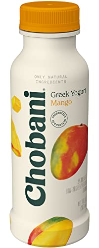 Chobani Mango Low Fat Greek Yogurt Drink 7 Fl oz 0 belly baby and beyond