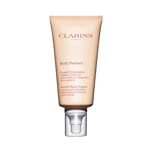 Clarins Body Partner Stretch Mark Expert Award Winning Stretch Mark Cream For Pregnancy and Weight Fluctuations Tested and Recommended By Pregnant Women Fragrance Free Minimal Ingredients 0 belly baby and beyond