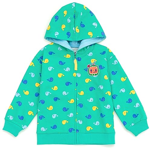 CoComelon Fleece Zip Up Hoodie Infant to Toddler 0 belly baby and beyond