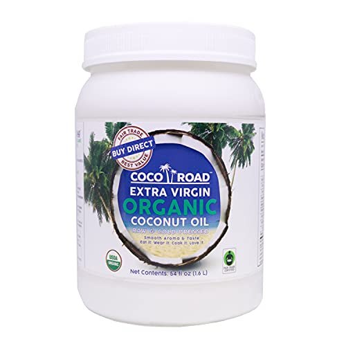 Coco Road Organic Fair Trade Virgin Coconut Oil 54 Fl Oz 0 belly baby and beyond