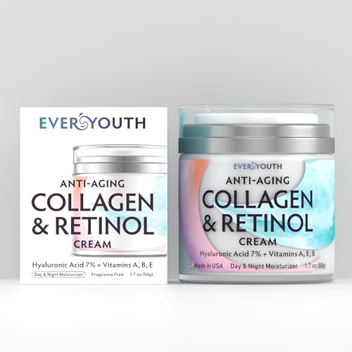 Collagen Retinol Face Moisturizer with Hyaluronic Acid Moisturizer Face Cream Made in USA Day Night Cream for Women Anti Wrinkle Cream for Face Daily Facial Moisturizer 17oz 0 belly baby and beyond