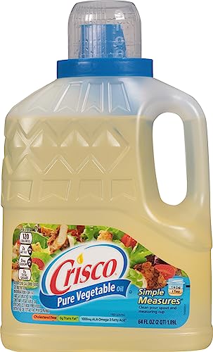Crisco Pure Vegetable Oil 64 Fluid Ounce Packaging may vary 0 belly baby and beyond