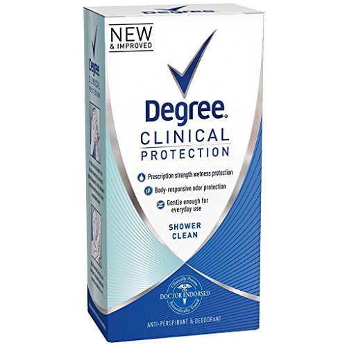 Degree Women Clinical Protection Anti Perspirant Deodorant Shower Clean 170 oz pack of 3 0 belly baby and beyond