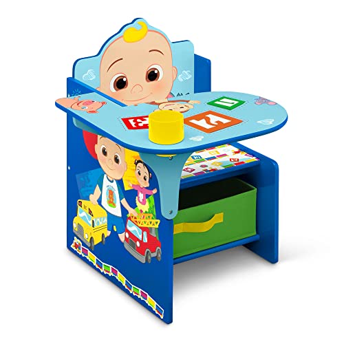 Delta Children Chair Desk with Storage Bin Greenguard Gold Certified CoComelon 0 belly baby and beyond