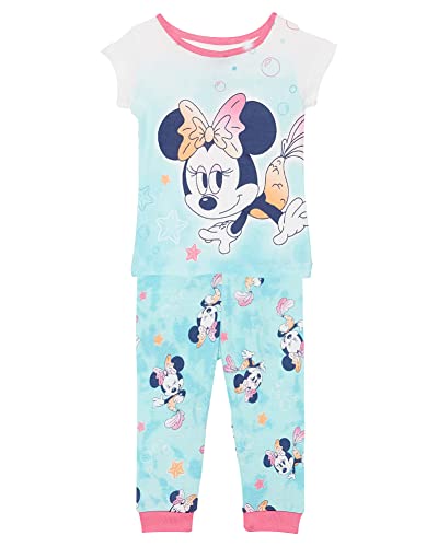 Disney 2 Piece Snug fit Cotton Holiday Pajama Set Soft Cute for Kids 0 belly baby and beyond
