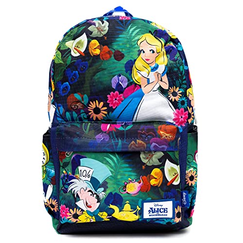Disney Alice in Wonderland 17 Full Size Nylon Backpack 0 belly baby and beyond