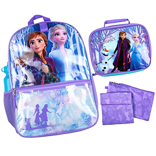 Disney Frozen Anna Elsa Olaf Trust Your Journey 5 PC Backpack Set Tote Bag 0 belly baby and beyond