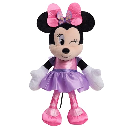 Disney Junior Minnie Mouse Ballerina Small Plush Stuffed Animal Kids Toys for Ages 2 Up by Just Play 0 belly baby and beyond