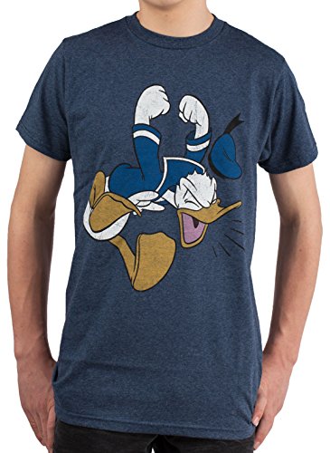 Disney Mens Donald Duck Tantrum T Shirt 0 belly baby and beyond