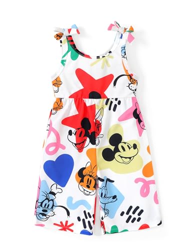 Disney Mickey and Friends Girls Cute Suspender Romper Jumpsuits Preppy Clothes Pants 0 belly baby and beyond