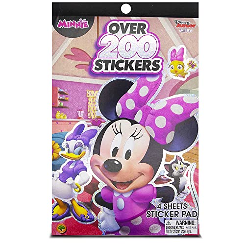 Disney Minnie Mouse Bowtique Sticker Pad Over 200 Stickers 0 belly baby and beyond