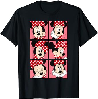 Disney Minnie Mouse Expressions T Shirt 0 belly baby and beyond