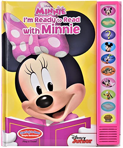 Disney Minnie Mouse Im Ready to Read with Minnie Sound Book PI Kids Hardcover Sound Book May 1 2013 0 belly baby and beyond