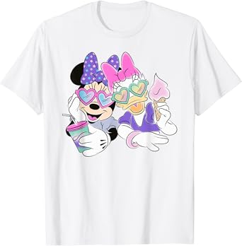 Disney Minnie Mouse and Daisy T Shirt Blue Small 0 belly baby and beyond