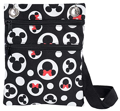 Disney Passport Bag Crossbody Travel Mickey Minnie Eeyore Stitch All Over Print 0 belly baby and beyond