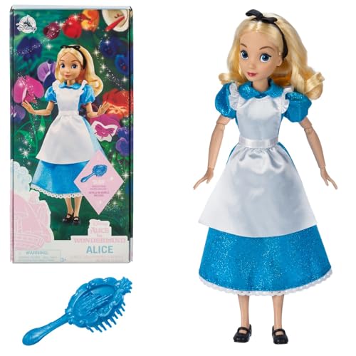 Disney Store Official Alice Classic Doll from Alice in Wonderland 10 Inch Detailed Design Recapturing Movie Magic Perfect for Fans Collectors 0 belly baby and beyond