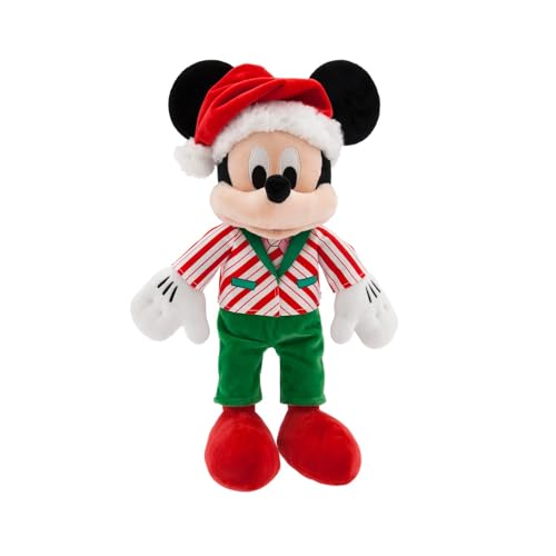 Disney Store Official Mickey Mouse 2023 Edition Holiday Plush Medium 15 Inch Stuffed Toy A Seasonal Must Have Lovers Commemorate The Year with This Exclusive Release 0 belly baby and beyond