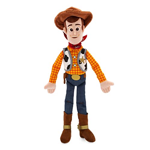 Disney Store Official Woody Plush Toy Story 18 Inches Medium Adorable Soft Toy Plushies and Gifts Perfect Present for Kids Age 0 0 belly baby and beyond