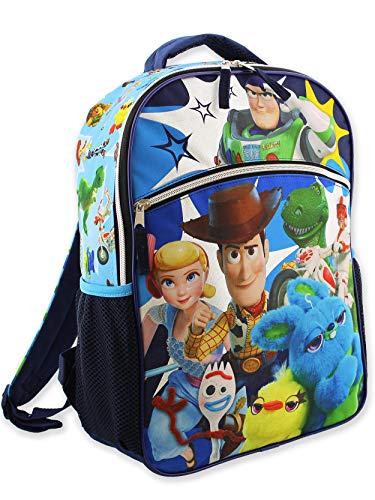 Disney Toy Story 4 Boys Girls 16 Inch School Backpack One Size Blue 0 belly baby and beyond