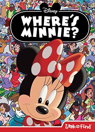 Disney Wheres Minnie Mouse A Look and Find Book Activity Book PI Kids Hardcover May 9 2023 0 belly baby and beyond