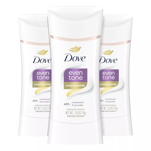 Dove Even Tone Antiperspirant Deodorant for Uneven Skin Tone Restoring Powder Sweat Block for All Day Fresh Feeling 26 oz 3 Count 0 belly baby and beyond