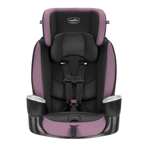 Evenflo Maestro Sport Convertible Booster Car Seat Forward Facing High Back 5 Point Harness For Kids 2 to 8 Years Old Whitney Pink 0 belly baby and beyond