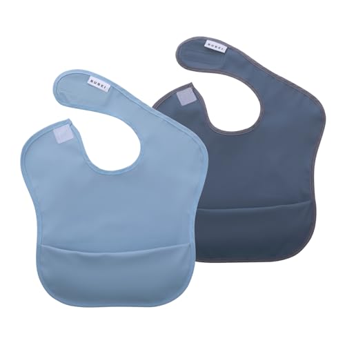 Food bibs for baby Waterproof Baby bibs Drool bibs for baby girl or boy Mess proof bibs 6 36 months Infant bibs 0 belly baby and beyond