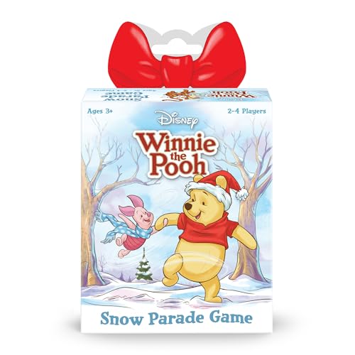 Funko Disney Winnie The Pooh Snow Parade Game for 2 4 Players Ages 3 and Up 0 belly baby and beyond