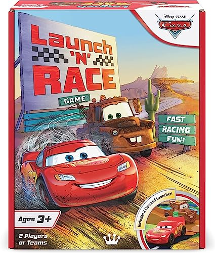 Funko DisneyPixar Cars Launch N Race Game for 2 or More Players Ages 3 and Up 0 belly baby and beyond