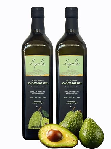 Generic ilipula 100 Pure Avocado Oil Kosher Product Of Spain For Baking High Heat Cooking Frying and Dressings 2 Pack 676 fl oz 2 x 338 fl oz 0 belly baby and beyond
