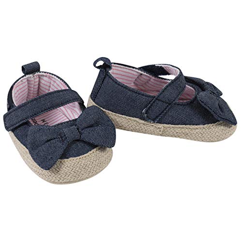 Gerber Baby Girls Crib Shoes Newborn Infant Toddler Mary Jane 0 belly baby and beyond