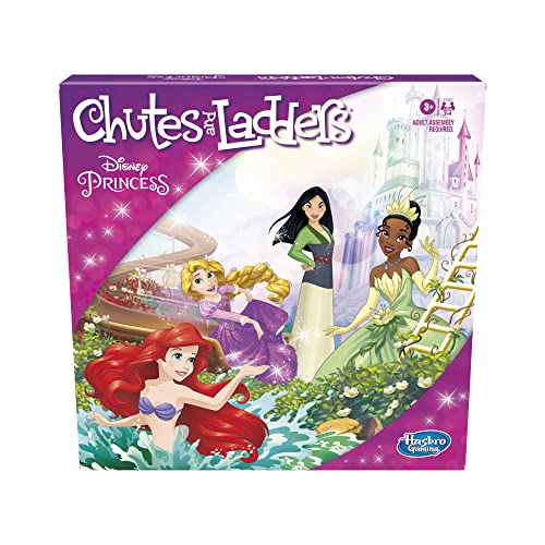 Hasbro Gaming Chutes and Ladders Disney Princess Edition Board Game for Kids Ages 3 and Up Preschool Game for 2 4 Players Amazon Exclusive 0 belly baby and beyond
