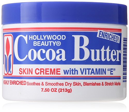 Hollywood Beauty Cocoa BUtter Skin Creme With Vitamin E Highly Enriched Soothes Smoothes Dry Skin Blemishes Stretch Marks by Hollywood Beauty 0 belly baby and beyond