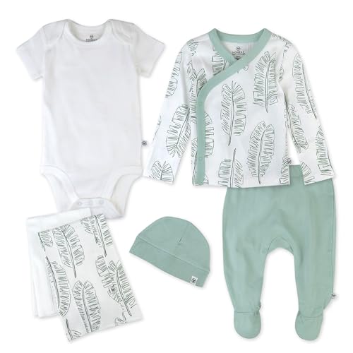 HonestBaby Multipack Gift Bundle Sets Mix Match Outfits 100 Organic Cotton for Newborn Infant Baby Boys Girls Unisex 0 belly baby and beyond