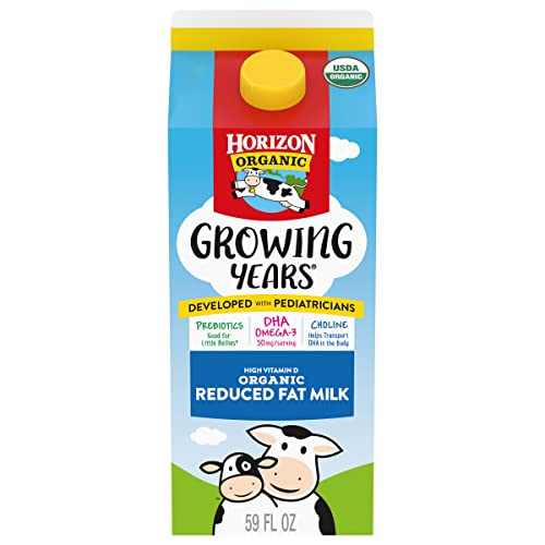 Horizon Organic Growing Years 2 Reduced Fat Milk with DHA Omega 3 59 Fl Oz 0 belly baby and beyond