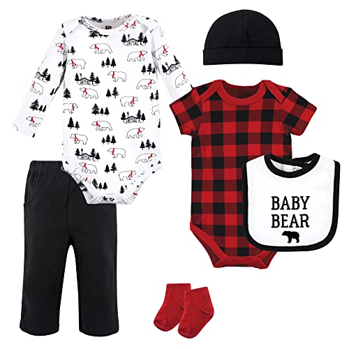 Hudson Baby Unisex Baby Cotton Layette Set 0 belly baby and beyond