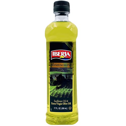 Iberia Extra Virgin Olive Oil Sunflower Oil 17 Fl Oz 0 belly baby and beyond