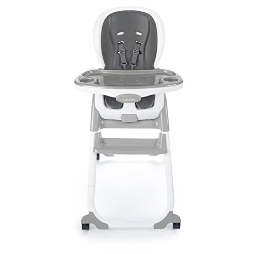 Ingenuity SmartClean Trio Elite 3 in 1 Convertible Baby High Chair Toddler Chair and Dining Booster Seat For Ages 6 Months and Up Unisex Slate 0 belly baby and beyond