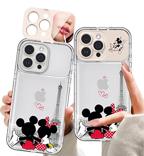 JoySolar for iPhone 14 Pro Case Cute Cartoon Case with Makeup Mirror i14 Pro Phone Case for Women Teen Girls Funny Cool Unique Protective Cover for iPhone 14 Pro Back Minn CP 0 belly baby and beyond