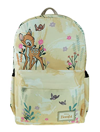 KBNL Classic Disney Bambi Backpack with Laptop Compartment for School Travel Work Multicolor A22203 BAMBI 0 belly baby and beyond