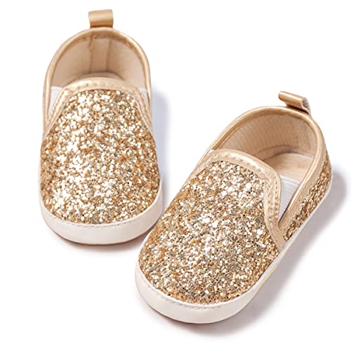 KIDSUN Infant Baby Boys Girls Sneaker Leather Soft Sole Anti Slip Newborn Toddler White Casual Shoes First Walker Crib Shoes 0 belly baby and beyond