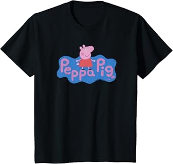 Kids Peppa Pig Happy Centered Design T Shirt 0 belly baby and beyond