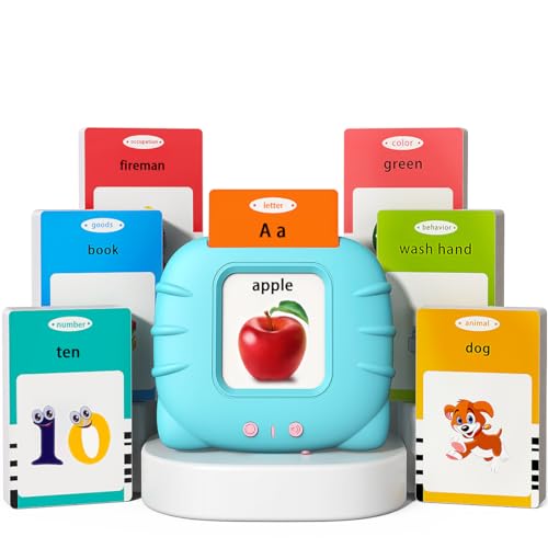 Kidzdo Pocket Speech Therapy Toys for Toddler 254 Sight Words Talking Flash Cards with Music Montessori Toys Learning Educational Teaching Gifts for Ages 2 3 4 5 Years Old Boys and Girls 0 belly baby and beyond