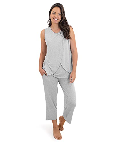 Kindred Bravely Tulip Hem Maternity Pajamas Post Partum Lounge Sets For Women Postpartum Pajamas For Hospital 0 belly baby and beyond
