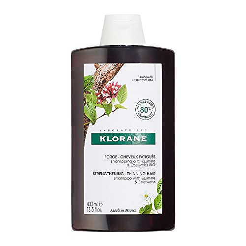 Klorane Strengthening Shampoo with Quinine and Edelweiss for Thinning Hair Supports Thicker Stronger Healthier Hair For Men and Women Paraben Silicone and Sulfate Free 135 Fl Oz 0 belly baby and beyond