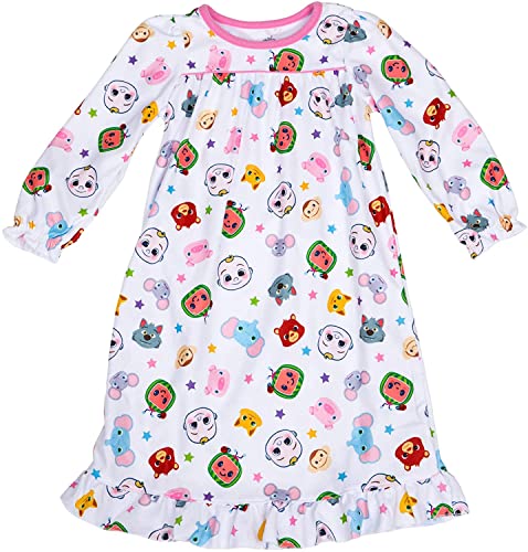 Komar Kids Cocomelon Animal Faces Toddler Girls Nightgown 0 belly baby and beyond